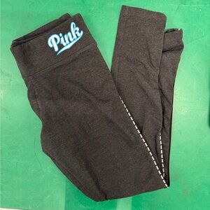 PINK Victoria's Secret Charcoal Leggings